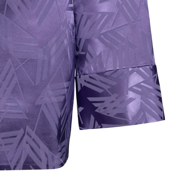 Purple minidress with logo motif                                                                                                                       THE ATTICO                                        