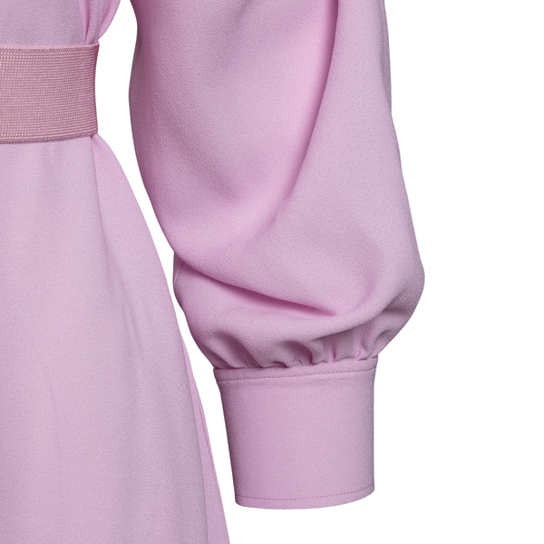 Short lilac dress with bare shoulders                                                                                                                  STELLA MCCARTNEY                                  