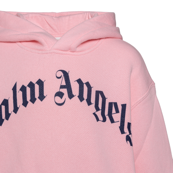 Long pink sweatshirt with logo                                                                                                                         PALM ANGELS                                       