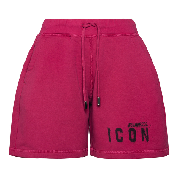 Purple shorts with logo                                                                                                                                DSQUARED2                                         