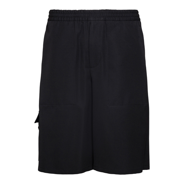 Black shorts with logo                                                                                                                                Prada SPH179 back