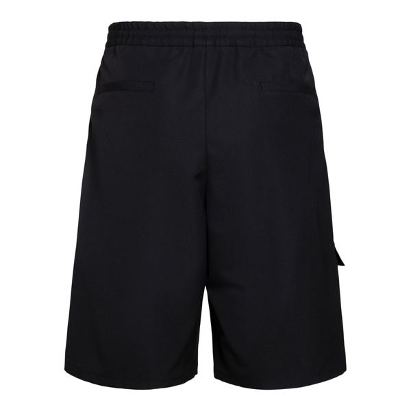 Black shorts with logo                                                                                                                                 PRADA                                             