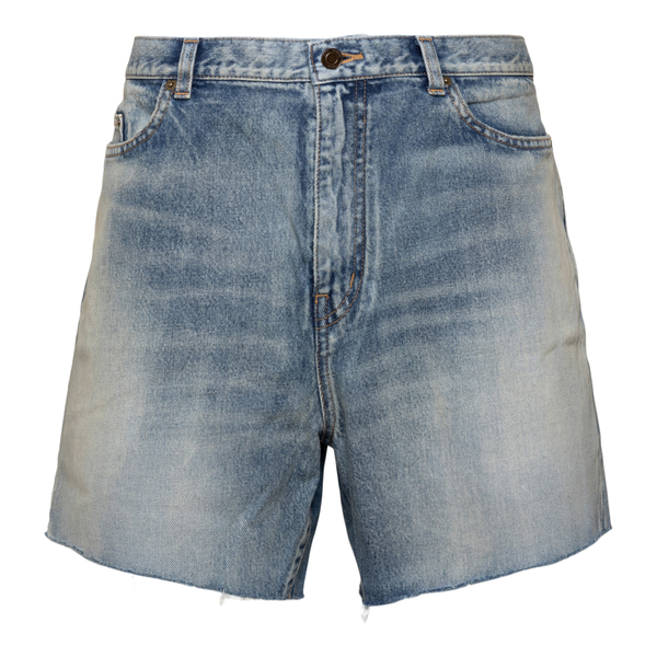 Denim shorts                                                                                                                                          Saint Laurent 643542 front
