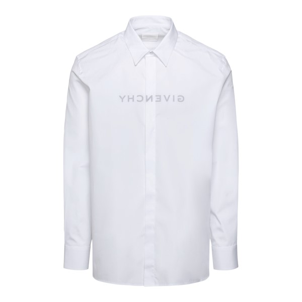 Camicia bianca con nome brand                                                                                                                          GIVENCHY GIVENCHY