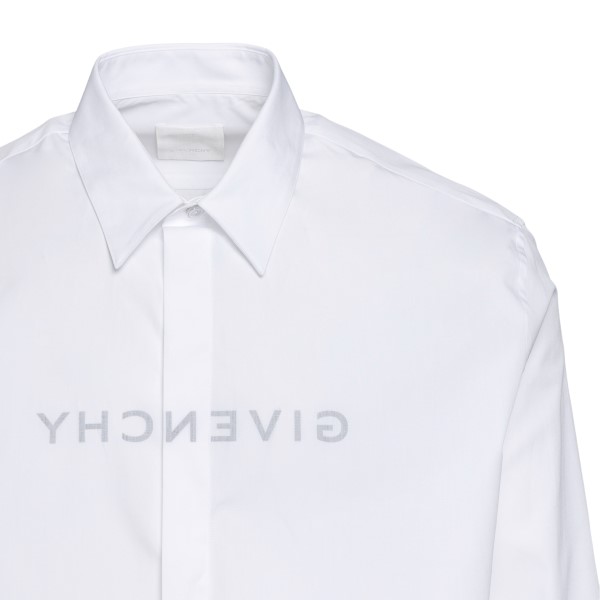 Camicia bianca con nome brand                                                                                                                          GIVENCHY GIVENCHY