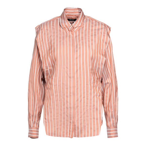 Striped shirt in silk blend                                                                                                                            ISABEL MARANT
