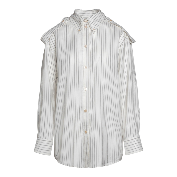 Striped silk blend shirt                                                                                                                              Isabel Marant CH0835 front