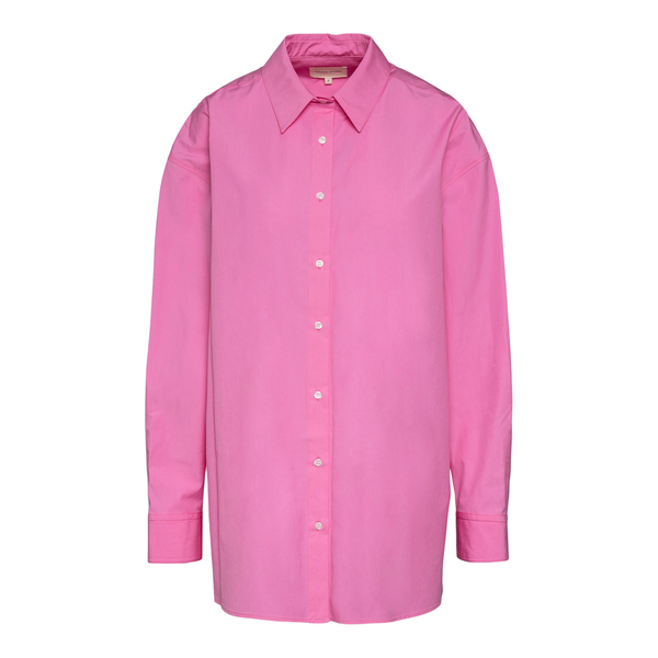 Long pink shirt                                                                                                                                       Loulou Studio ESPANTO back