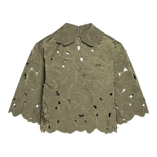 Top with cut out embroidery                                                                                                                            RED VALENTINO                                     
