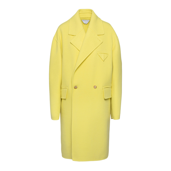 Long yellow coat                                                                                                                                      Bottega Veneta 689344 front