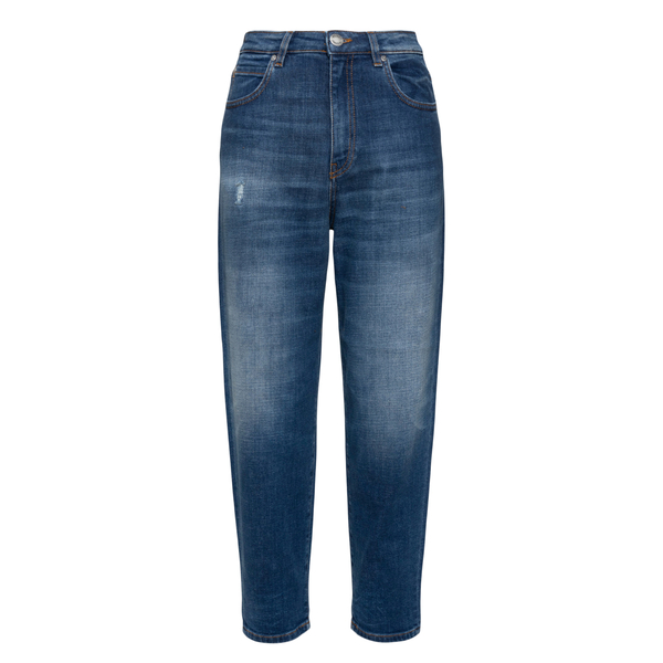 Blue jeans in faded effect                                                                                                                            Pinko 1J10SY front