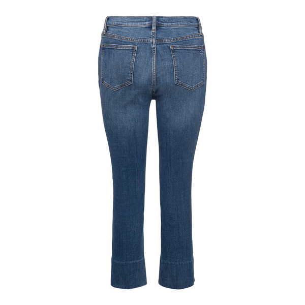 Jeans crop blu                                                                                                                                         davanti