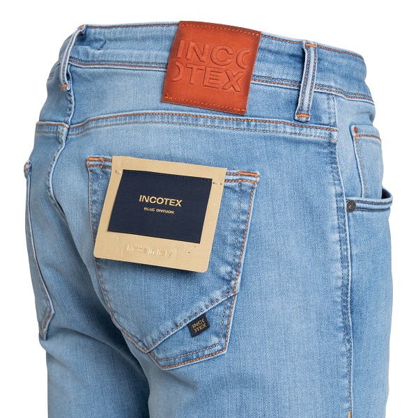 Stretch denim slim jeans Incotex | Boutique