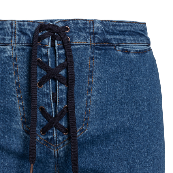 Flared jeans with drawstring                                                                                                                           SEE BY CHLOE