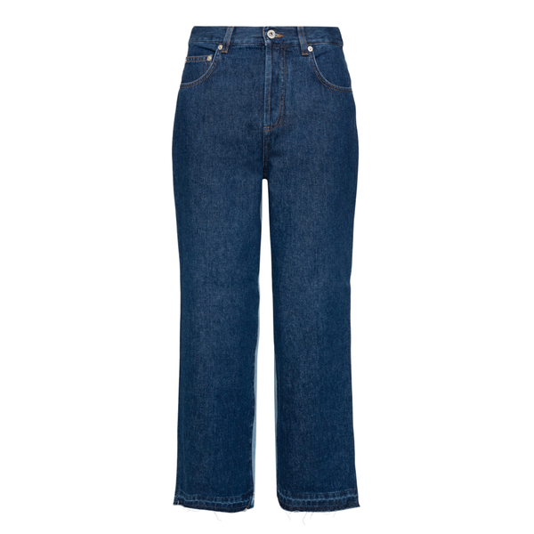 Straight jeans in double blue                                                                                                                         Loewe S359Y11X11 front