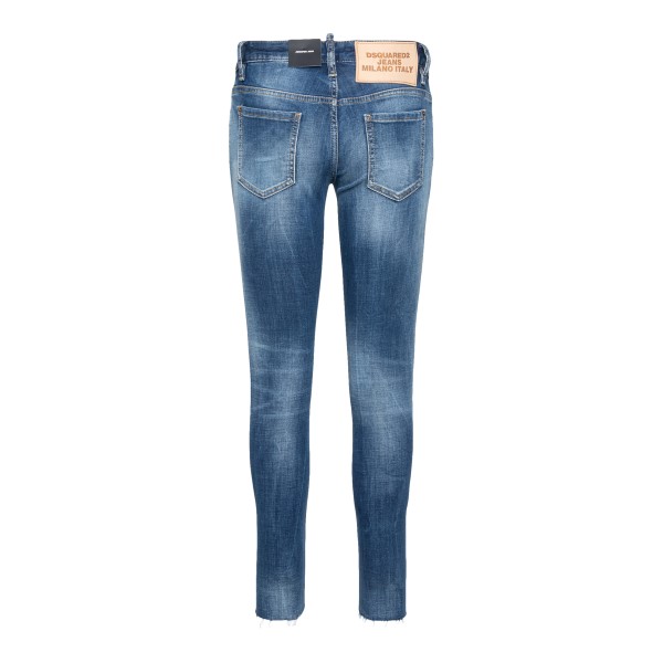 Lightened blue skinny jeans                                                                                                                            DSQUARED2                                         