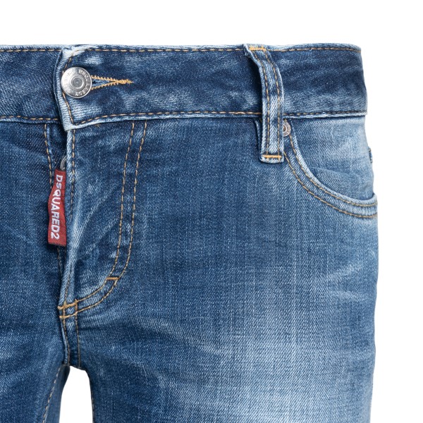 Lightened blue skinny jeans                                                                                                                            DSQUARED2                                         
