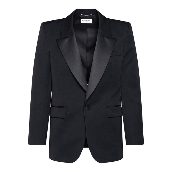 Grain de Poudre tuxedo jacket Saint Laurent | Ratti Boutique