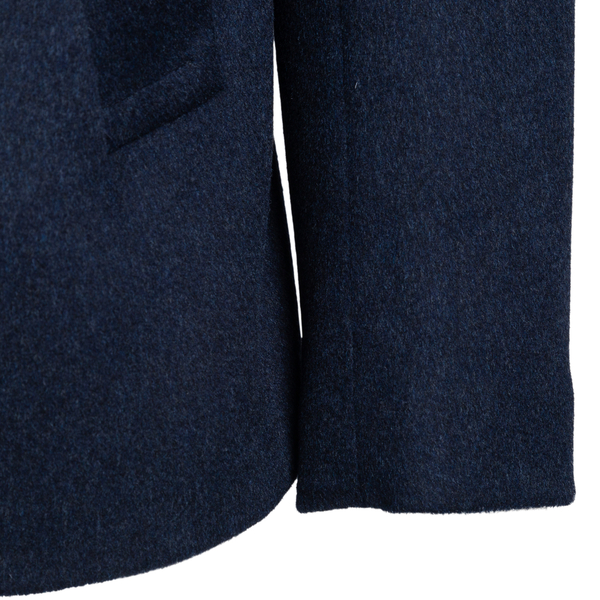 Blue coat with double-breasted closure                                                                                                                 LUBIAM                                            