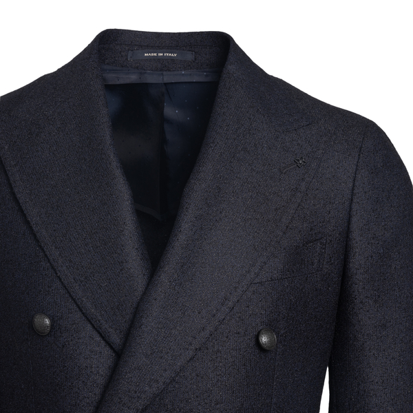Black blazer with double-breasted buttons                                                                                                              TAGLIATORE