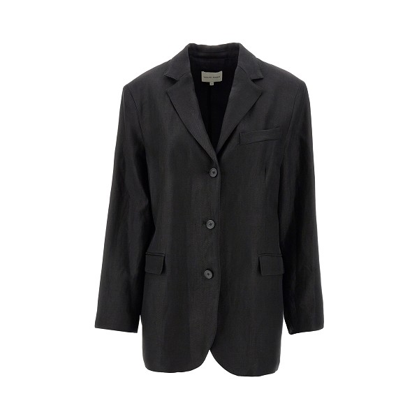 'Sore' linen-blend blazer Loulou Studio | Ratti Boutique