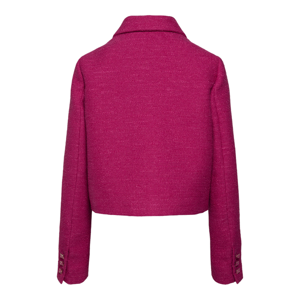Fuchsia jacket with pointed buttons                                                                                                                    VALENTINO