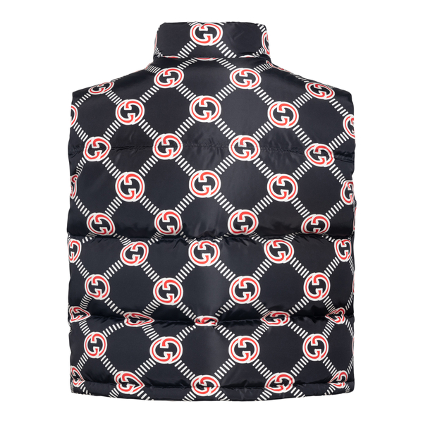 Padded crop waistcoat with logo                                                                                                                        GUCCI                                             
