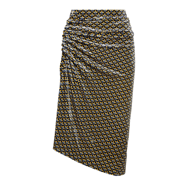 Fitted skirt with pattern                                                                                                                             Paco Rabanne 21AJJU221 front