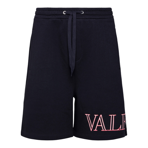 Black sports shorts                                                                                                                                    VALENTINO