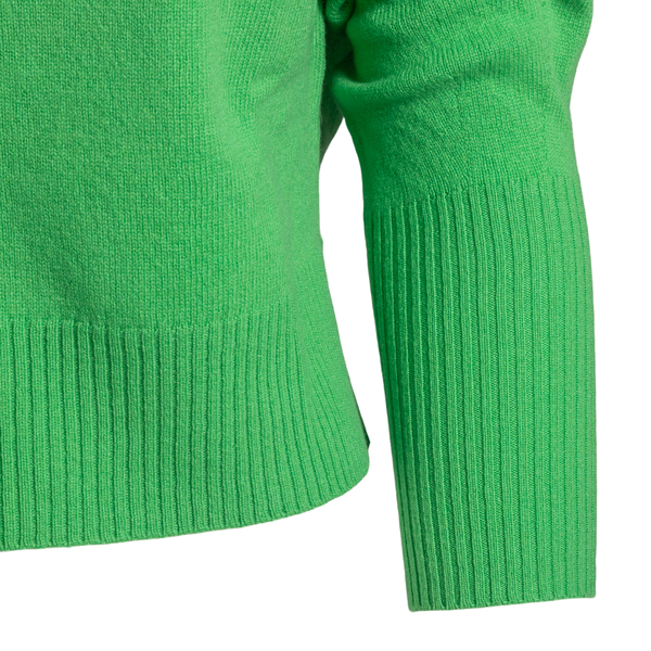 Green sweater with brand name                                                                                                                          PHILOSOPHY                                        