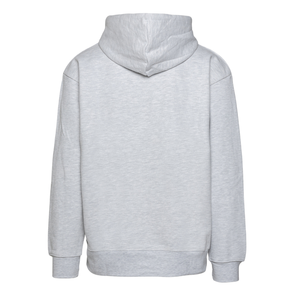 Grey sweatshirt with hood and print                                                                                                                    MARKET