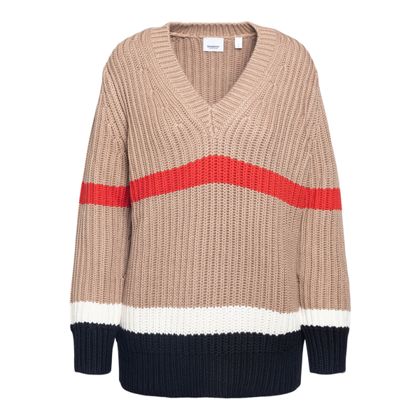 V-neck sweater                                                                                                                                         BURBERRY