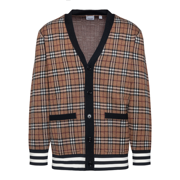 Knitted cardigan                                                                                                                                      Burberry 8050766 front