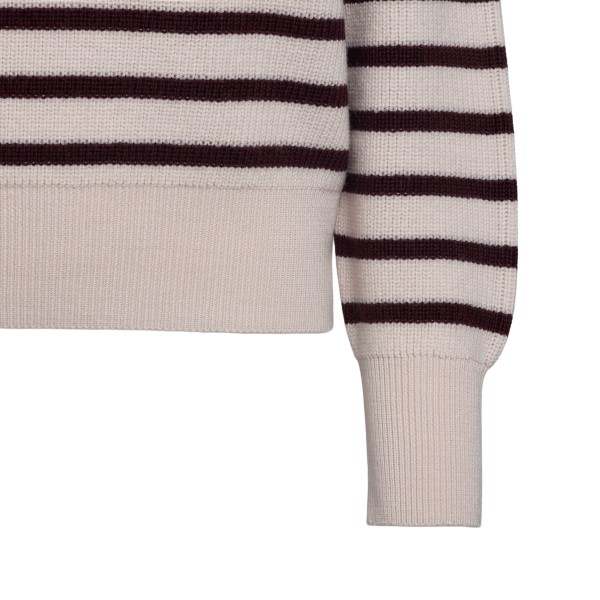 Striped ivory sweater                                                                                                                                  FORTE FORTE