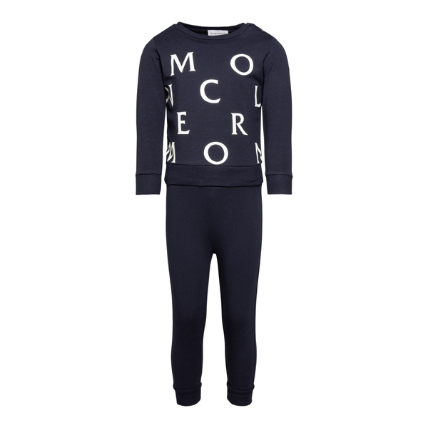 Jumpsuit with printed sweatshirt                                                                                                                      Moncler 8M00011_ back
