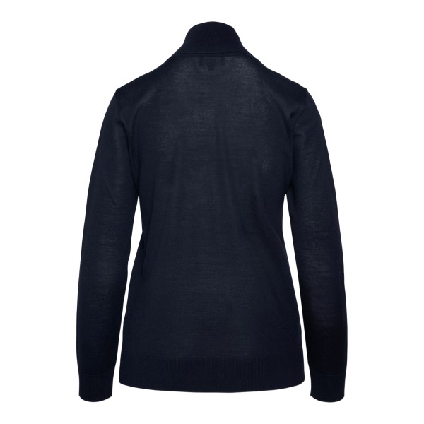 Dark blue turtleneck sweater                                                                                                                           EMPORIO ARMANI