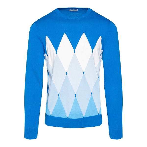 Diamond-shaped crewneck sweater Ballantyne | Ratti Boutique