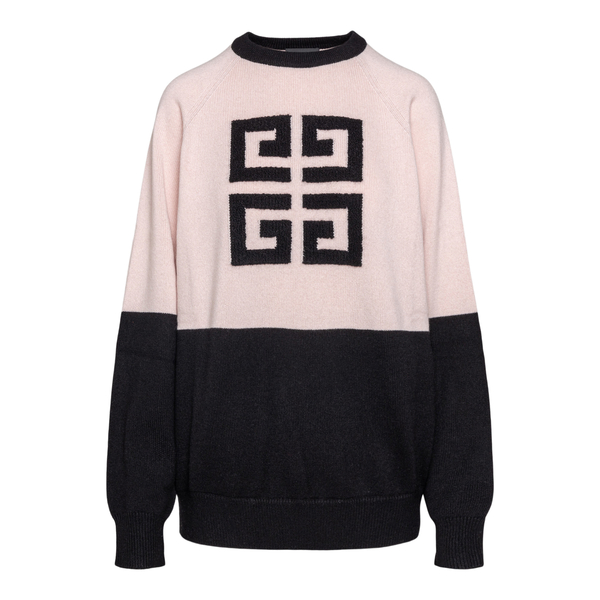 Two-tone sweater with logo                                                                                                                            Givenchy BW908N back