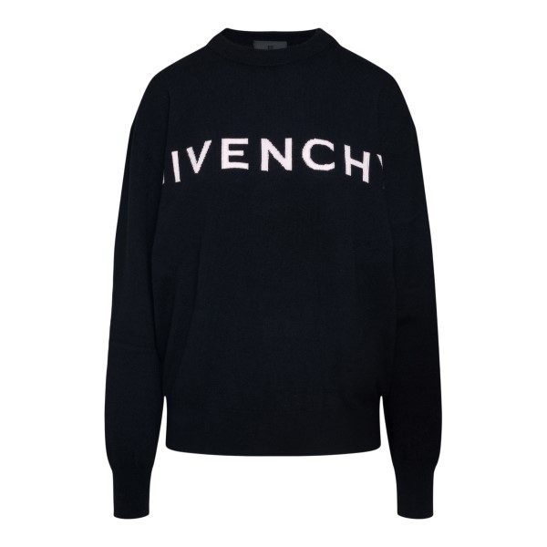 Black sweater with logo                                                                                                                                GIVENCHY