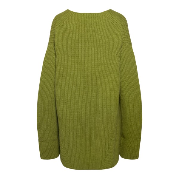 Oversized green sweater                                                                                                                                AMBUSH