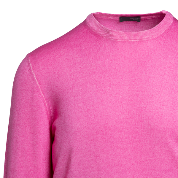 Maglione minimal in colore rosa                                                                                                                        DRUMOHR                                            DRUMOHR                                           