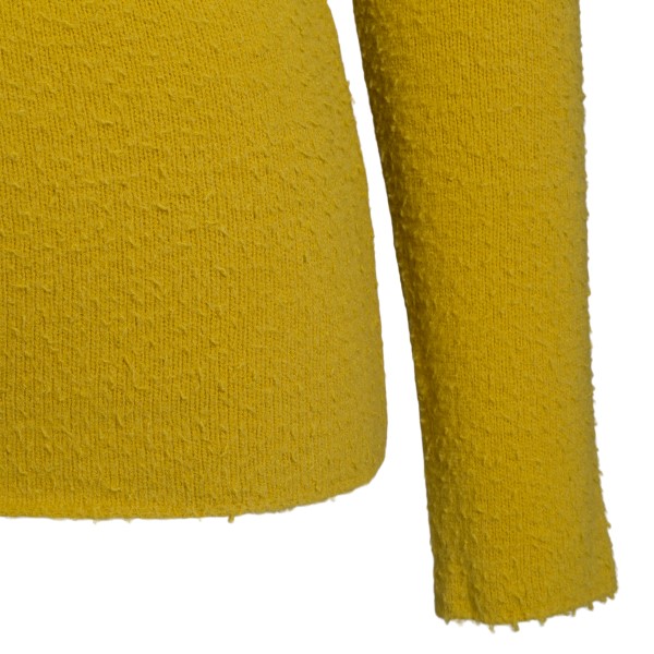 Fitted yellow sweater                                                                                                                                  SPORTMAX