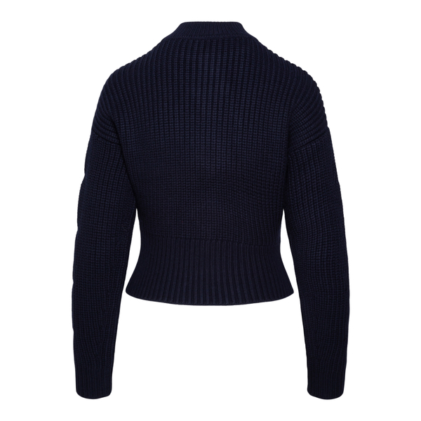 Blue sweater with intertwining                                                                                                                         PATOU