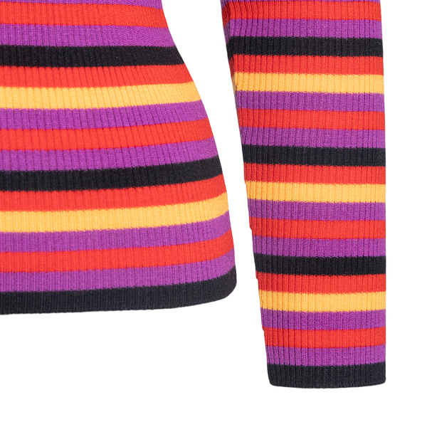 Multicolored striped sweater                                                                                                                           PATOU