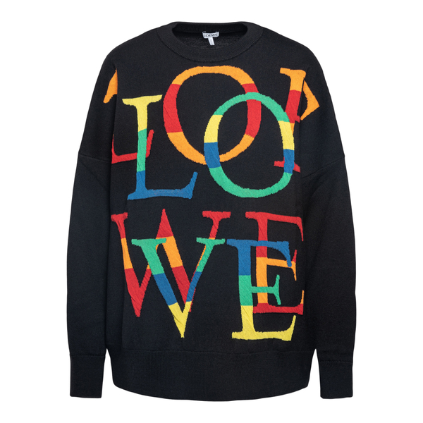 Sweater with inlay                                                                                                                                    Loewe S359Y14K63 back