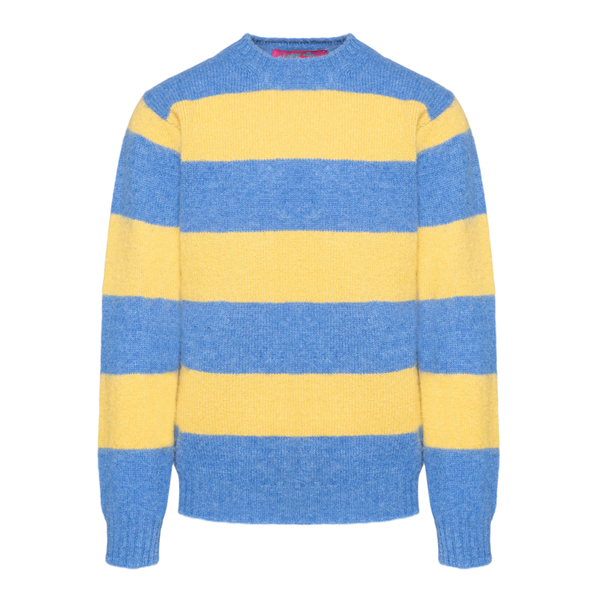 Two-tone striped sweater                                                                                                                              Howlin SHAGGYBEAR front
