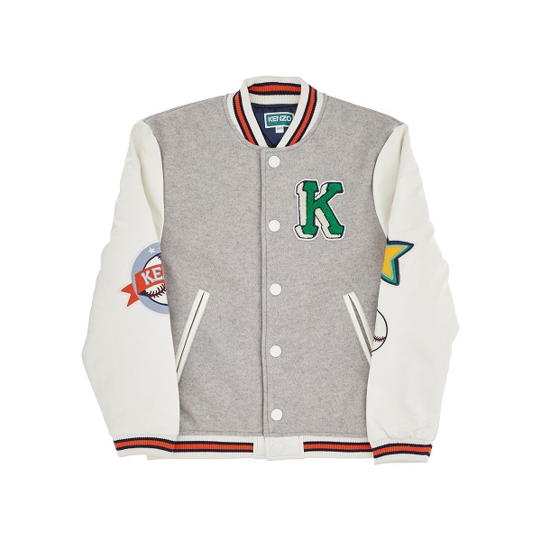 Varsity bomber jacket with patches Kenzo   Ratti Boutique