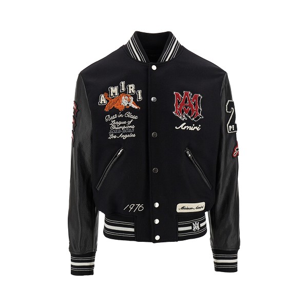 Vintage patches Varsity jacket Amiri | Ratti Boutique