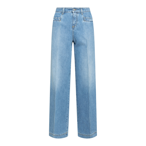 Blue jeans with crease                                                                                                                                Philosophy 0328 front