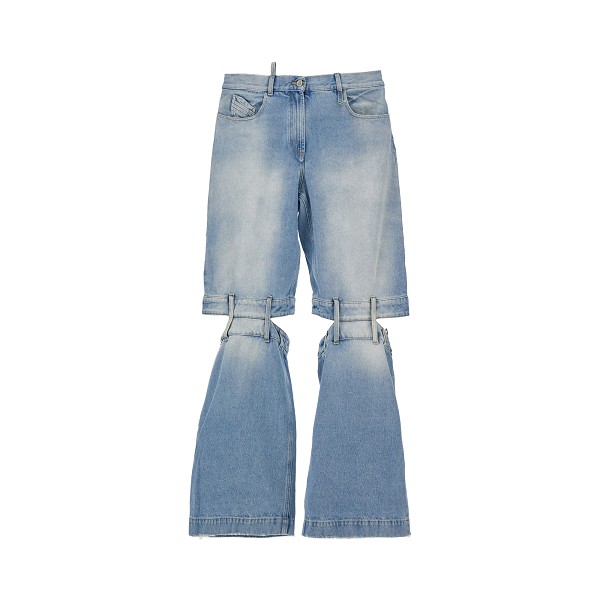 Oversized jeans with cut-out detail The Attico | Ratti Boutique